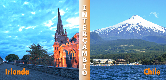 Banner Intercambio Irlanda e Chile Vidya Idiomas